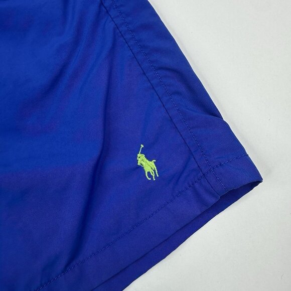 Polo Ralph Lauren Men's Blue Drawstring Lined Water Swim Trunks Large/W36/L5.25 - Picture 5 of 12